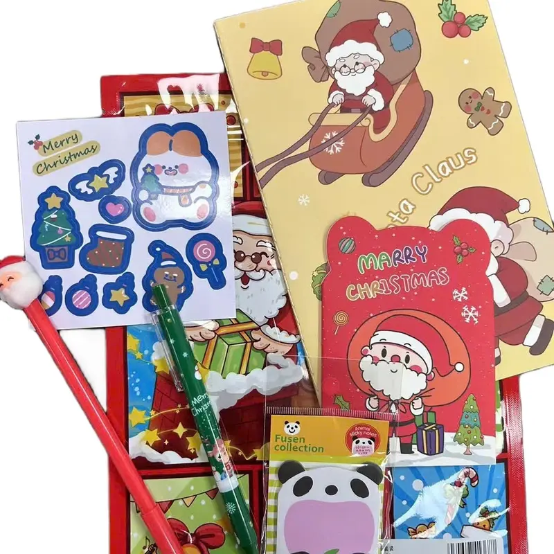 Túi mù dụng cụ học sinh phiên bản Noel 0