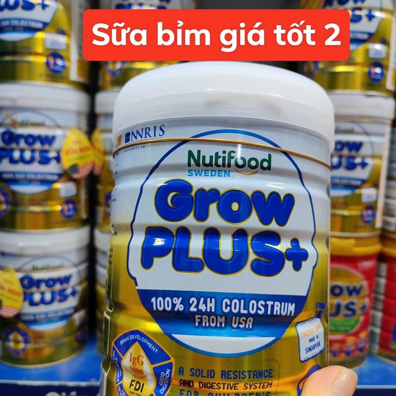 CÓ QUÀ Sữa bột growplus vàng 800g đủ số vinamilk organic