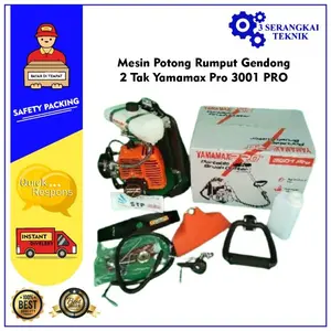 Mesin Potong Rumput Gendong 2 Tak Yamamax Pro 3001 PRO