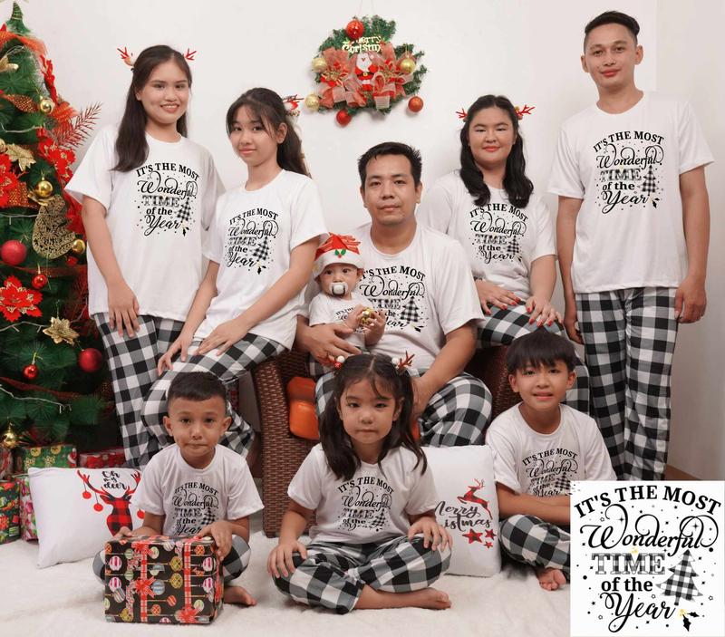 Product Introduction of Christmas Pajama Family Set T-Shirt and Pajama Terno (INFANT TO 5XL)(sold per size) 26