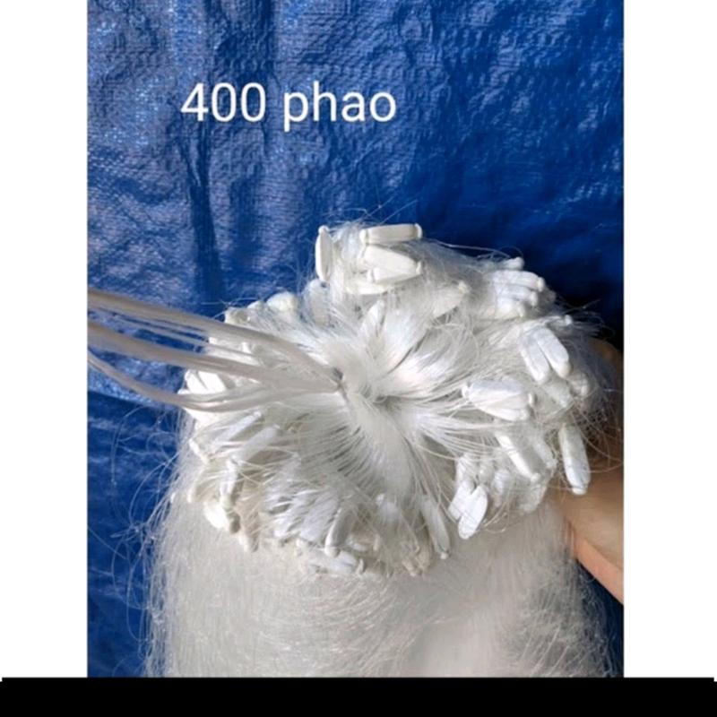Lưới đánh cá 5 phân cao 1m dài 100m, 400 phao cước trắng 5