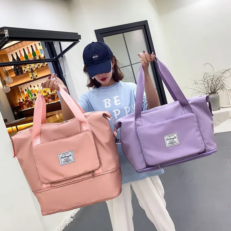 tas travel lipat duffel tas traveling tas koper pesawat tas gym fitness waterproof tas olahraga