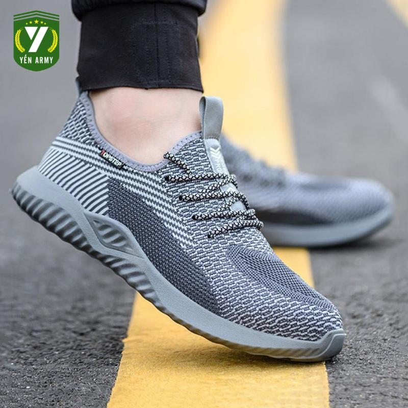  Giày Bảo Hộ Lao Động Nam Thể Thao CUSIA 819 - Chống Cắt Chống Đinh - Tặng Kèm Tất Chân 