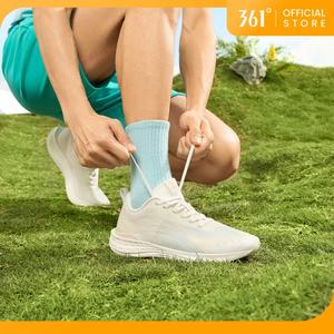 【361 Degrees】Kasut Larian Kasual Sukan Lelaki, Rekaan Ikan Terbang 3.0, Berat Ringan, Selesa, Profesional, 361 Darjah, 672412219F