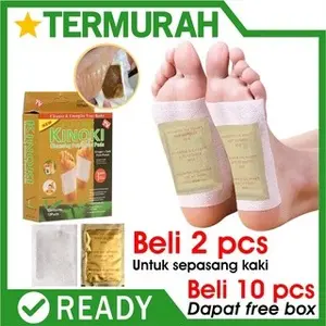 KINOKI GOLD Koyo Kaki Ginger Salt 100% Original bamboo membuang racun