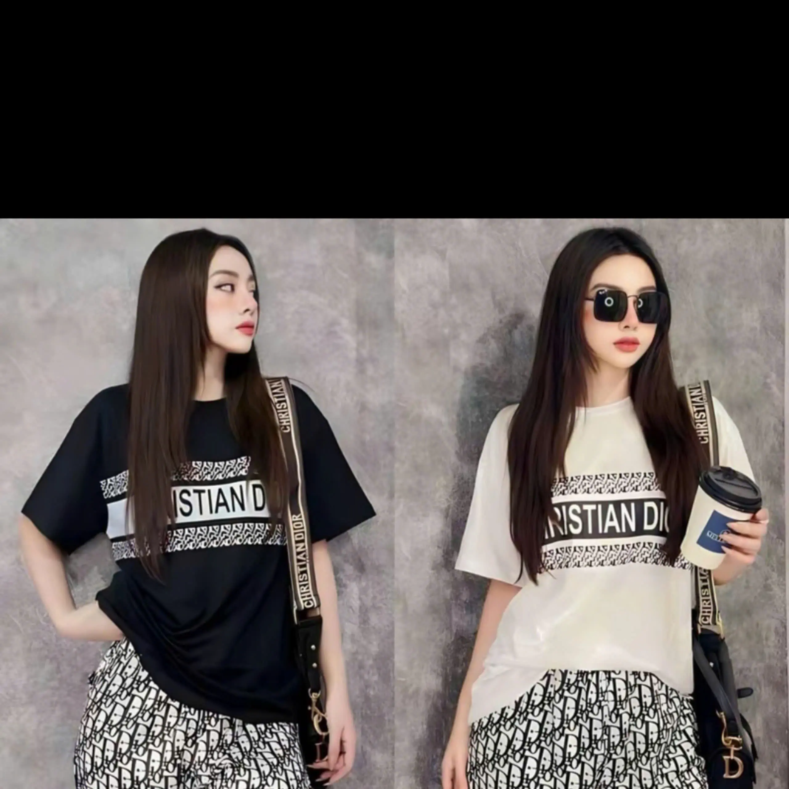 Bộ quần áo cộc tay hè DIO  nam nữ chất cotton thoáng mát mềm mịn