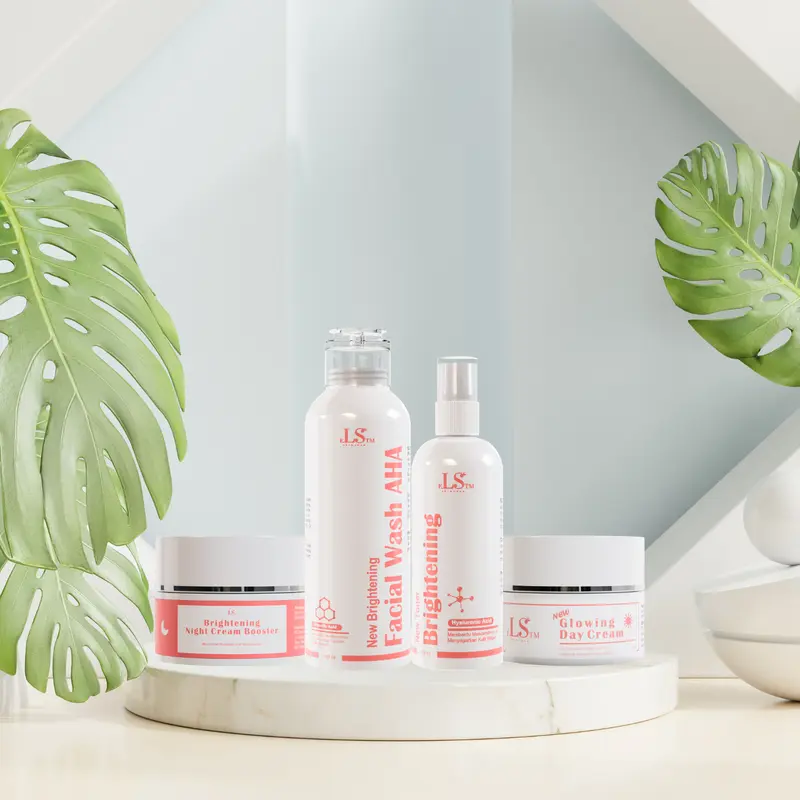 LS SKINCARE PAKET LENGKAP BRIGTHENING BOOSTER (ELSTM) Kosmetik Perempuan Mencerahkan Wajah Kusam Perawatan 5