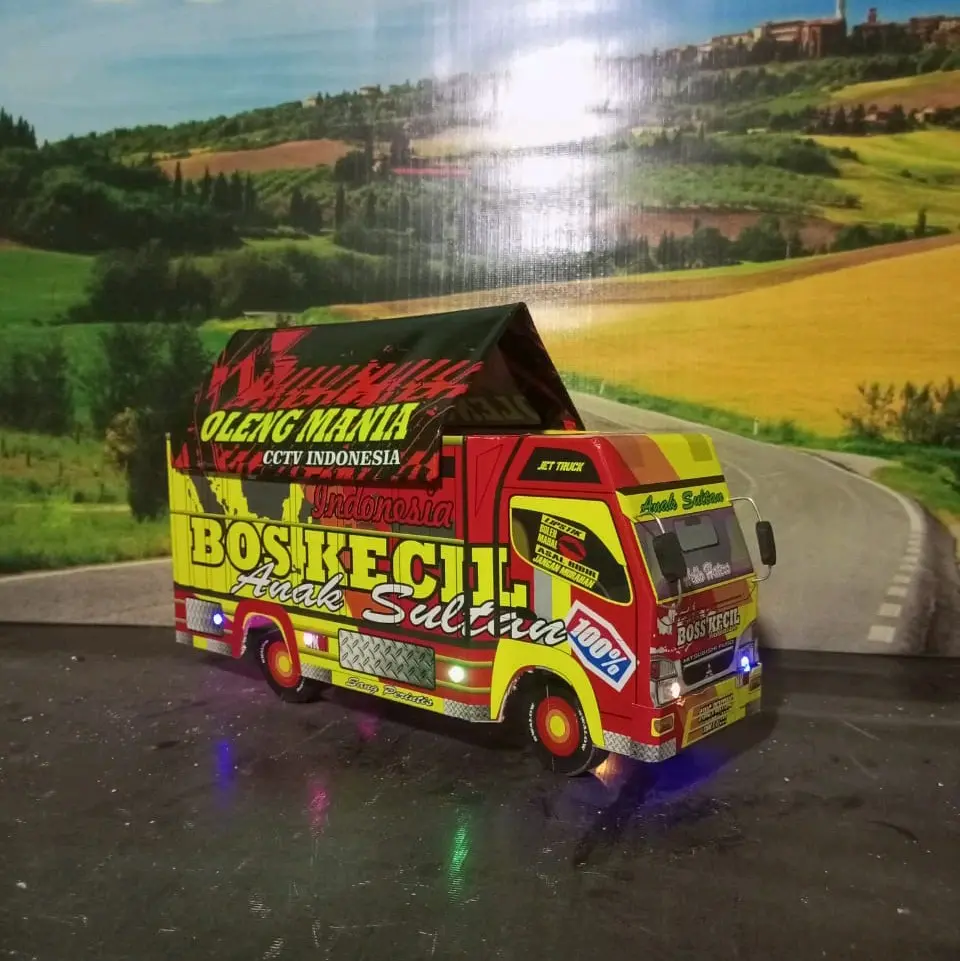 miniatur truk oleng variasi ampu murah viral Mainan Anak truck