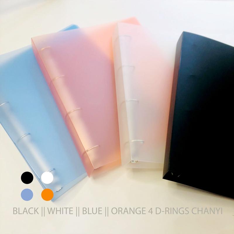 Bìa BINDER 4 Còng CHAN YI, Còng D size 3.5cm, Có 4 màu để lựa chọn. Phù hợp cho Sheet A4 11 lỗ Meet