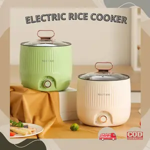 Rice Cooker Panci Masak Listrik Multifungsi Penanak Nasi Listrik Antilengket, Peralatan Masak Hot Pot