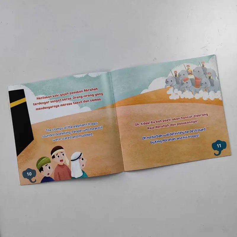 Cerita Hewan dan Nabi Untuk Anak Soft Cover Kertas Art Paper Full Color Lingkar Media Books 3