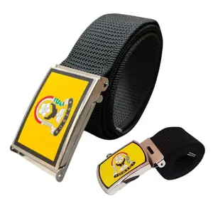 Sabuk Gesper Anak SMP Bahan Canvas Nylon – Ikat Pinggang Sekolah Kuat Tahan Lama Laki & Perempuan