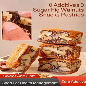 [ New ]   + Pengiriman 24 jam/Pai ara murbei wijen hitam kenari asli kemasan individual/manis dan lembut/sandwich kacang potongan tebal vakum buah manisan buah kering camilan untuk ibu hamilproduk berkualitas