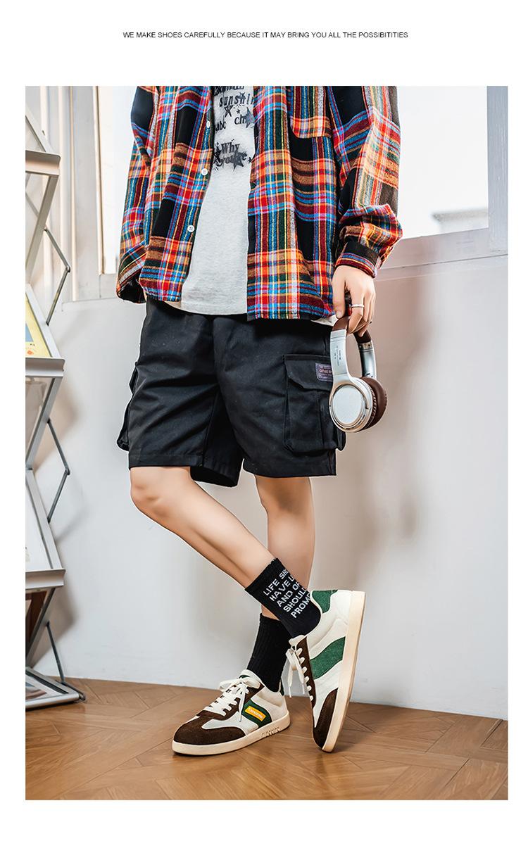 Product Introduction of 2025 Spring New Casual Versatile Fashion Sneakers Classic Retro Lace-up Men's Niche Comfortable German Training Shoes 14