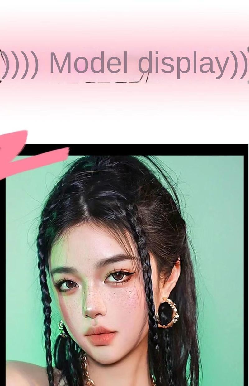 Product Introduction of New Boxing Braid Spice Girls in Hot Net Red Same style Fried Dough Twists Braid Ponytail Hair Ornament 6