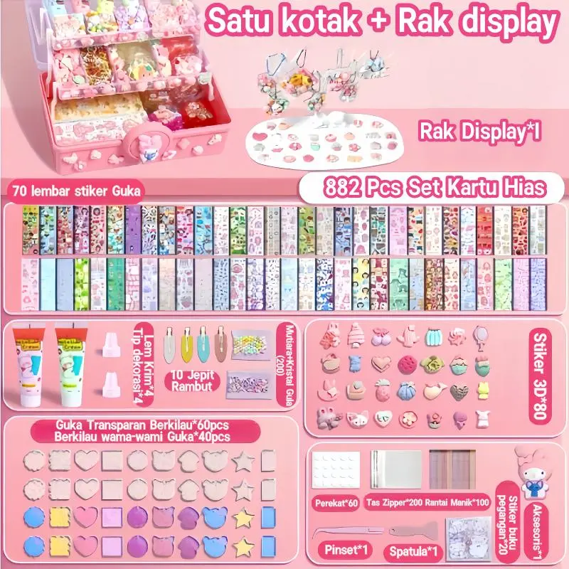 883Pcs-Pink