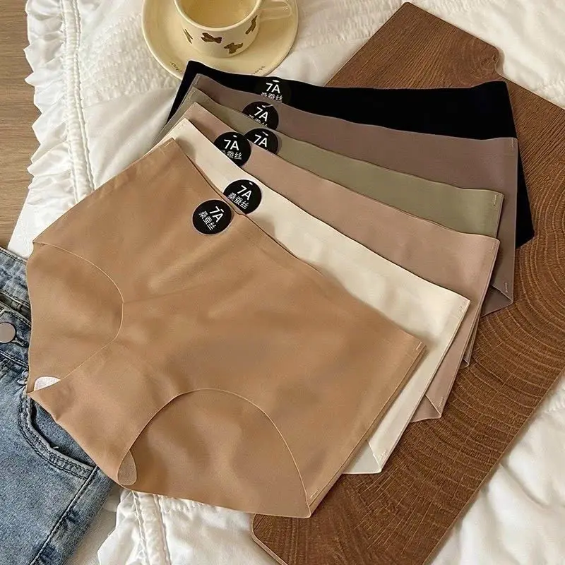 Đồ Lót Cao Cấp, Không để lại dấu vết, Chất Liệu Cao Su Trơn Dành Cho Nữ, Hợp Xu hướng, Mỏng Và Mềm Mại, Thiết Kế Ngầu Thích Hợp Cho Giới Trẻ Và Phụ Nữ, Mỏng Vừa Vặn, Phong Cách Nữ Tính, Gói 10 Miếng