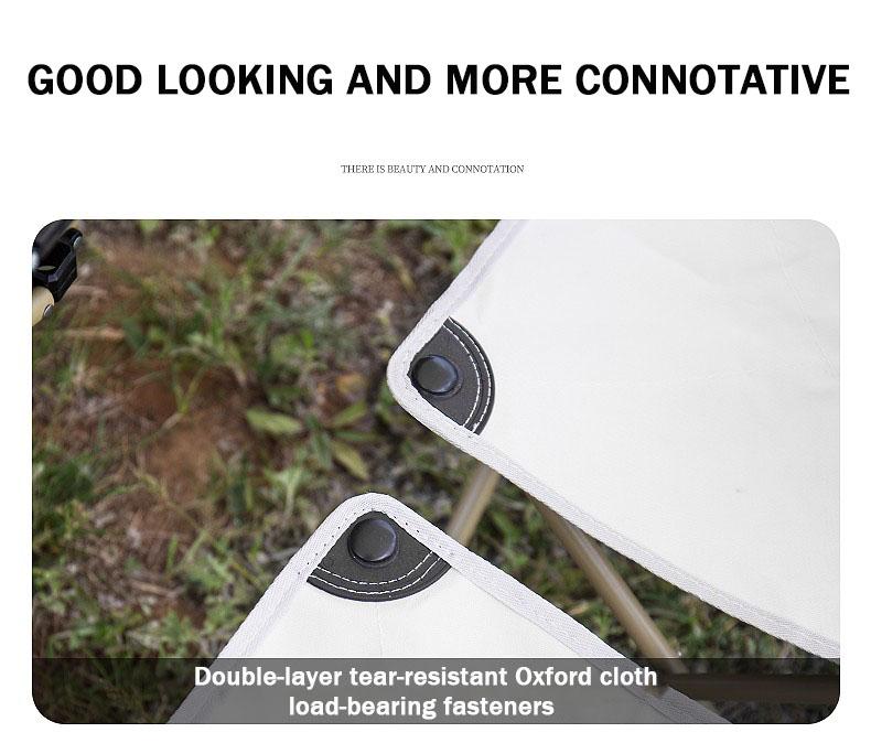 Product Introduction of Outdoor Foldable Chair Camping Portable Fishing Chair Light Beach Chair Leisure Folding Recliner Foldable Camping Chair Support 150kg Portable Folding Beach Fishing Chair Outdoor Tools Strong High Beach Seat Unisex Camping Chair 22