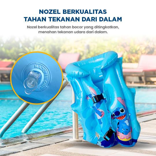 Pelampung Rompi Renang Anak Motif Kuromi Lucu Stitch Jaket Renang Pool Life Swim Vest Summer Kids 5