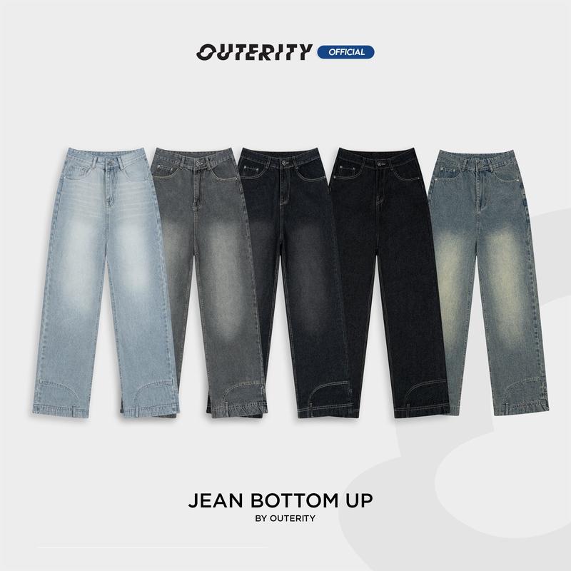  Quần Jean Outerity Bottom Up Form Unisex Localbrand 2024 