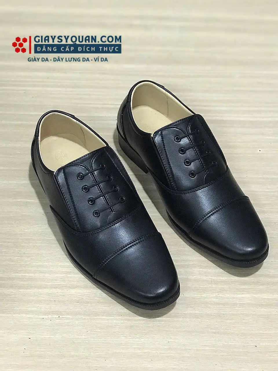 Giày Da Nam Không Buộc Dây Công TyChính Hãng Công Ty 32 (Aseco) mã 610