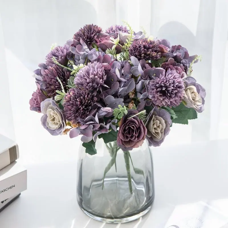 Artificial Eucalyptus Flower, 1 Count Faux Flower Decoration for Home Wedding Party Festival, Romantic Atmosphere Creation Decor, Home Decor, Room Decor, Gift Idea, Bouquet