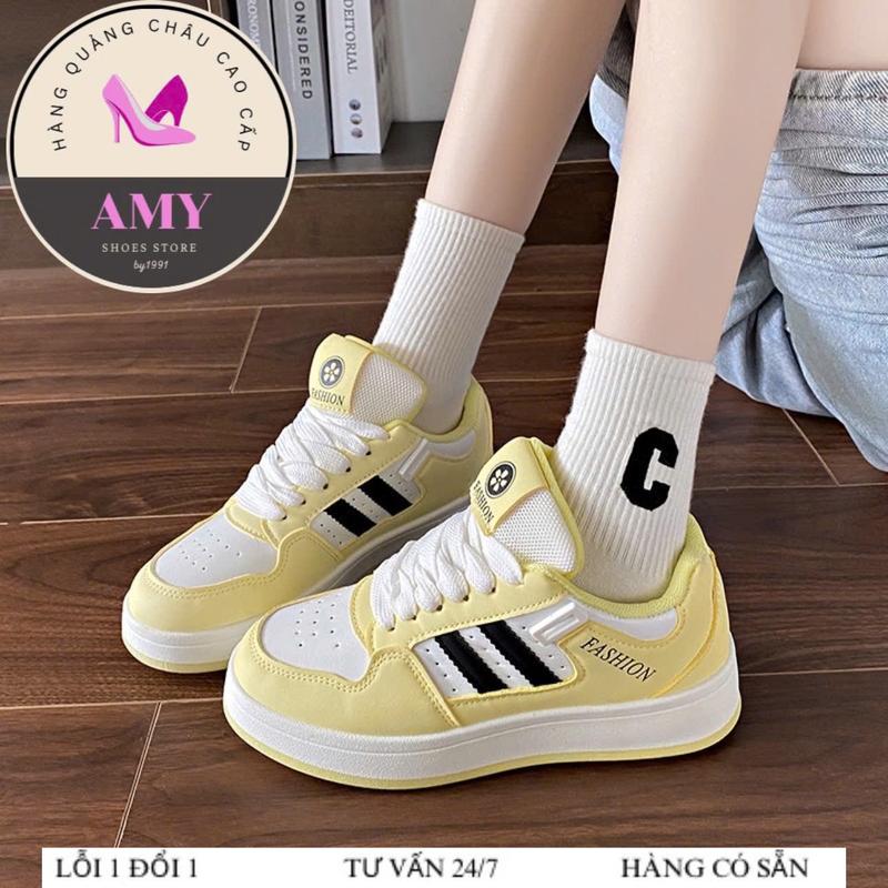 Giày Thể Thao Sneaker Nữ Đế Bằng Phong Cách hàn Quốc trẻ trung năng động Mã ( 2883 ) Shoes