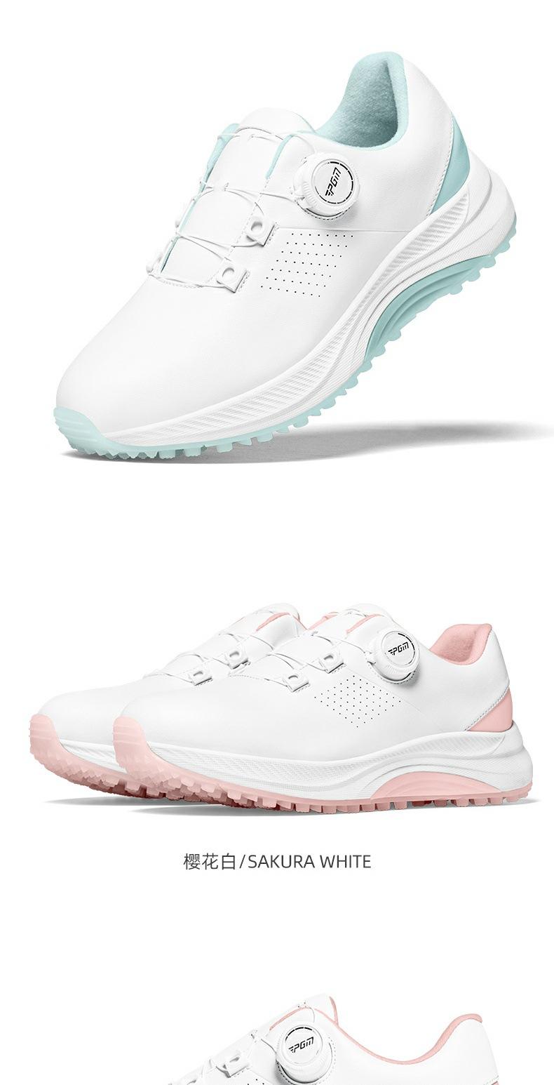 Product Introduction of [PGM] Summer Golf Women's Sneakers Women's Waterproof Knob Shoelace Height Increasing Non-Slip Women's Shoes Women's Sports Shoes Xz403 22