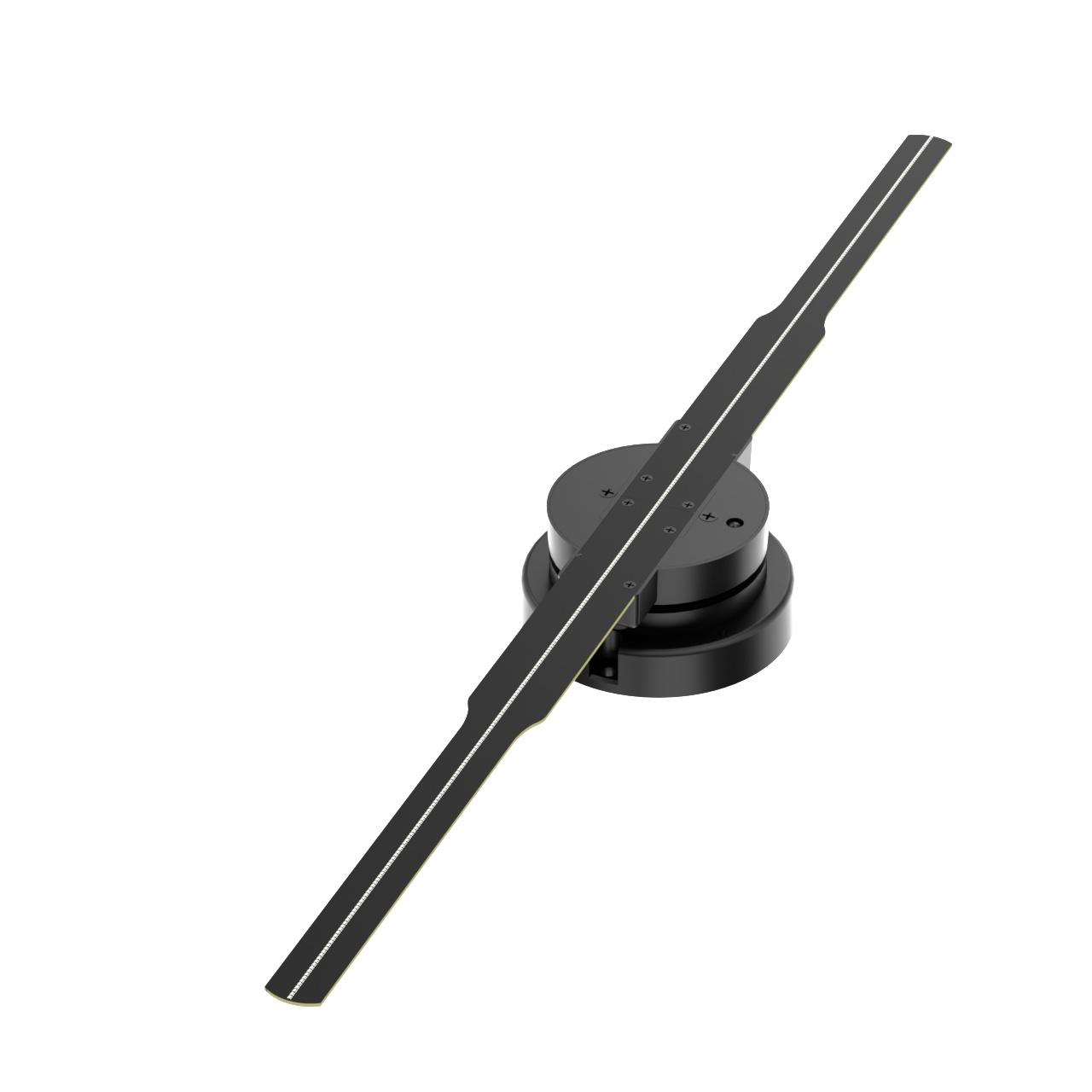 3D Hologram Fan WiFi 3D Holographic Projector Advertising Display HD Light Holographic Projector for Stores Bars Party Xmas