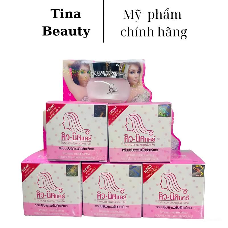 Ma-20G Combo 5 Hộp Kem Qnic Thái Lan Dùng Cho Body - Làm Đẹp Da Cải Thiện Mùi