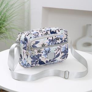 Beg Wanita, Bercetak, Berbilang Petak, Diperbuat daripada Kain Oxford, Beg Bahu dan Selempang, Kalis Air, Serba guna, Gaya Kasual, Sesuai untuk Wanita Bags Crossbody