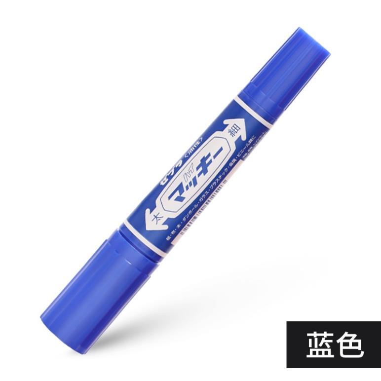 （Xiao k supplies） Bút lông dầu 2 đầu không xóa được - bút dạ dầu - MO150 -  bút viết đĩa cd - HIKOMA STORE 4