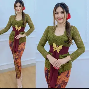 Kebaya Bali One Set/kebaya brokat sofia