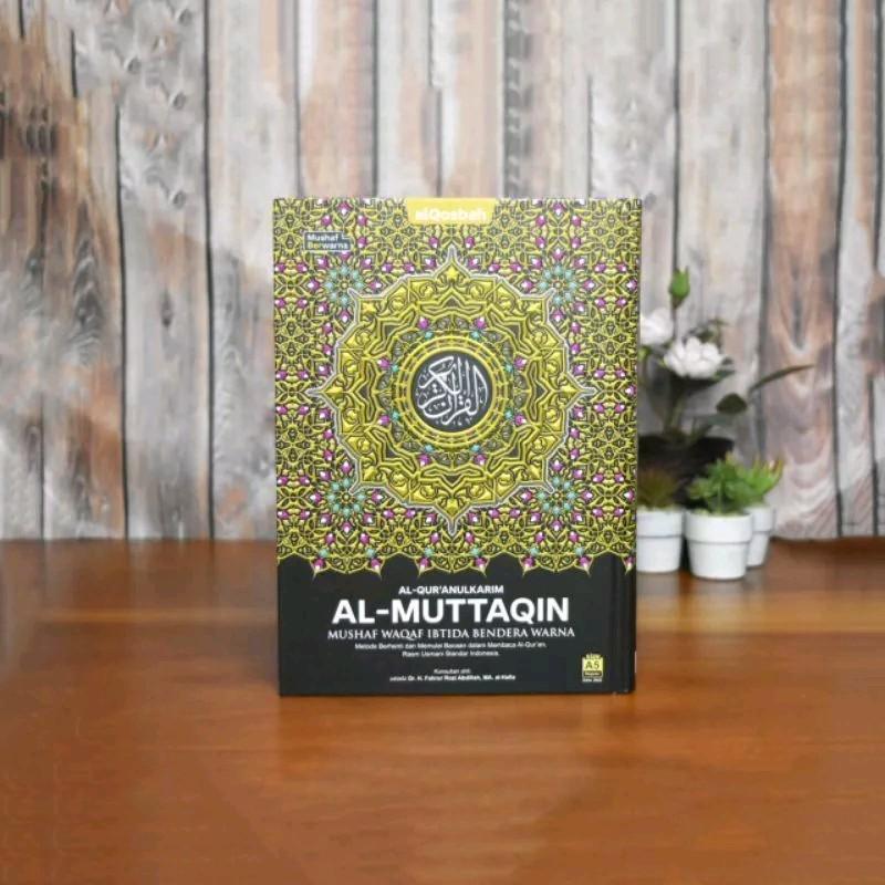Mushaf Al Muttaqin Non Terjemah Waqof Ibtida' Bendera Warna A4 / Rasm Usmani Standar Indonesia - Alqosbah 6