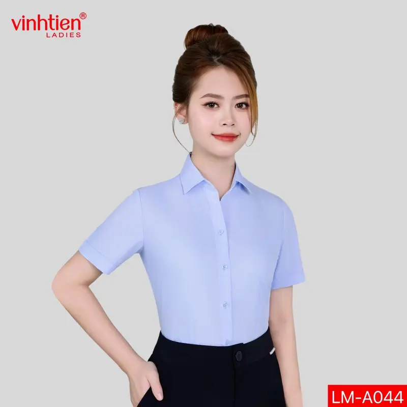 Áo SMNT Vĩnh Tiến Ladies ,GTB 295 , Vải Trơn Chất Liệu Modal 1
