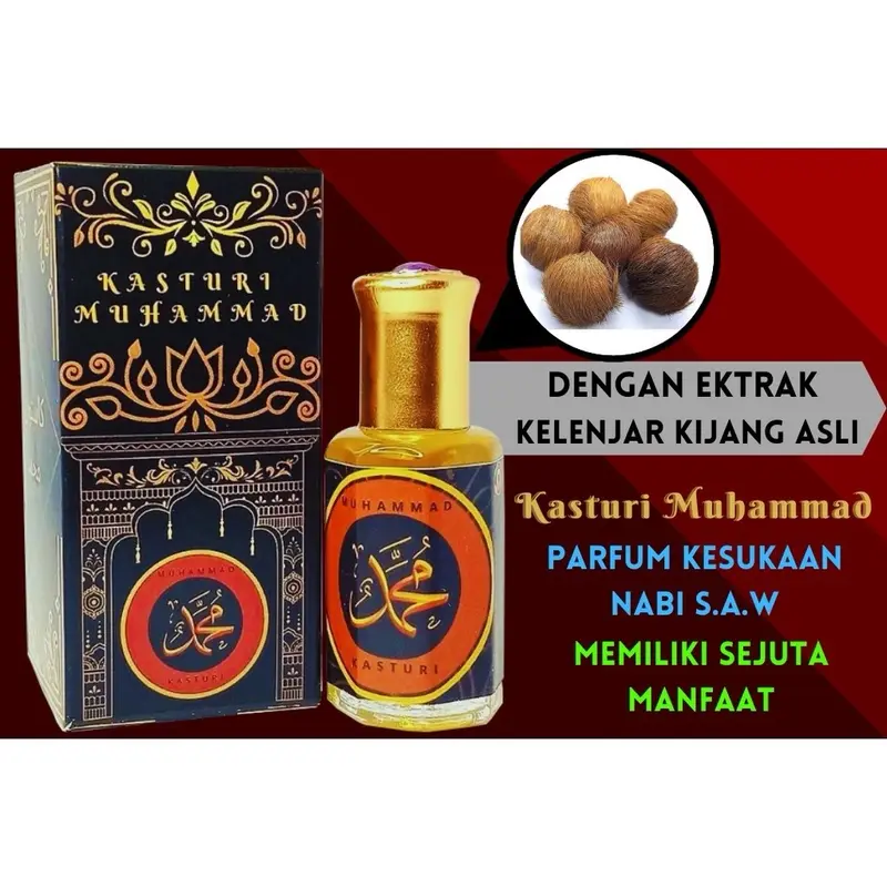 Kasturi muhammad wangi tahan lama(paket 2) 0