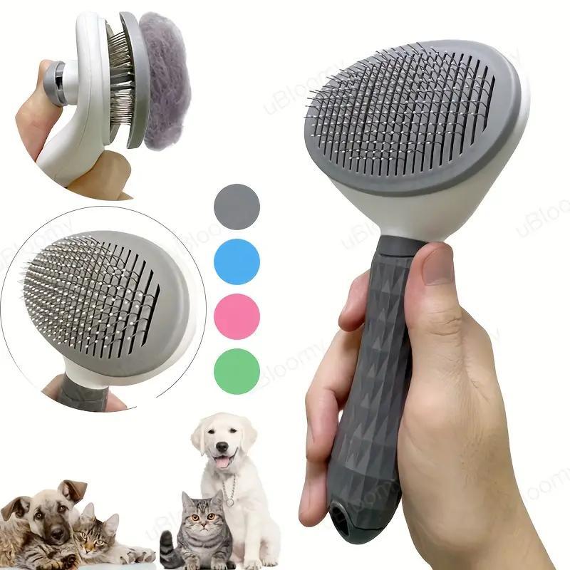 Product Introduction of Pet Hair Remover Brush, Durable Dog & Cat Grooming Brush, Pet Massage Remover, Dog & Cat Grooming Supplies, Dog & Cat Accessories 2