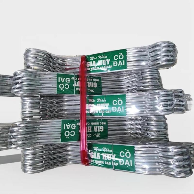 Giá tại xưởng MÓC DÀY NHẤT BÊN EM DÀI 44CM. Combo 50 Móc Nhôm Cao Cấp Gia Huy loại cực dày chuyên dùng phơi đồ nặng Dài 44cm Dày 4.0mm