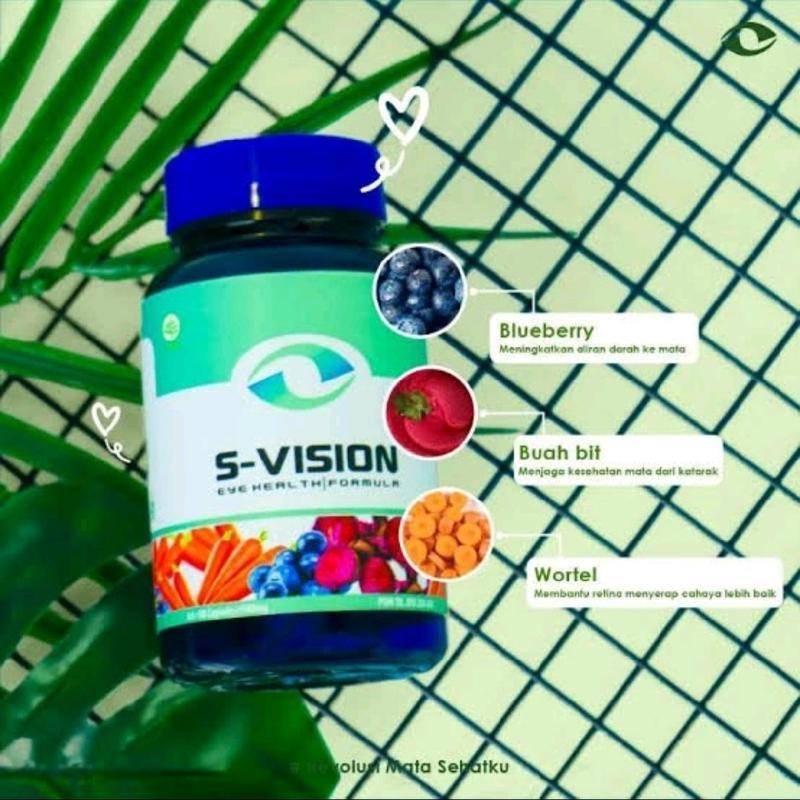Smartvision S-VISION Easy Suplemen Kesehatan Mata Minus Ampuh - 30 CAP 1