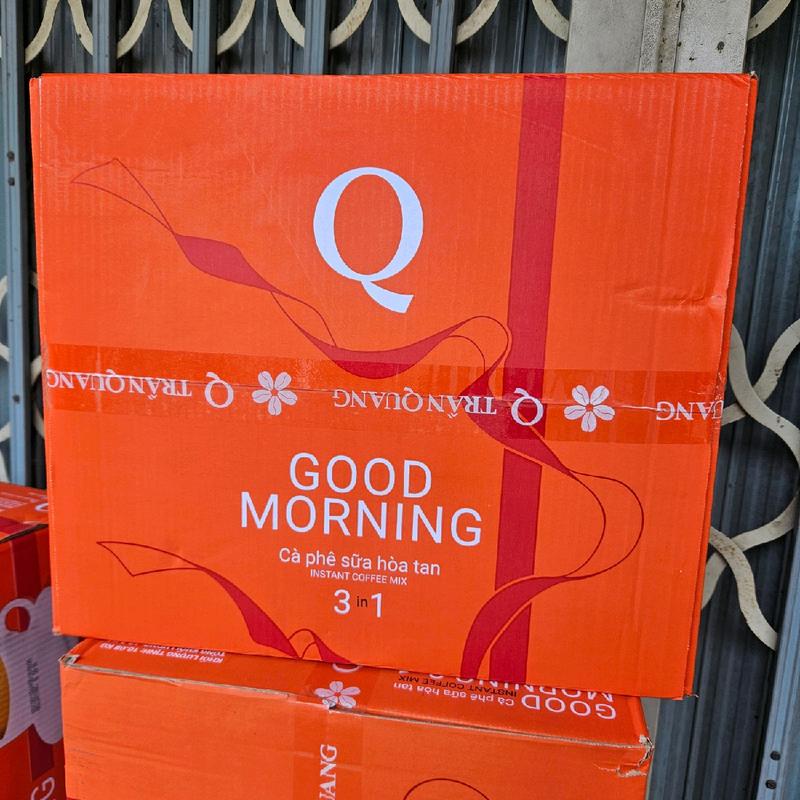 1 Thùng cafe Trần Quang GoodMorning 21 gói/Túi - Cà phê nguyên chất - Coffee