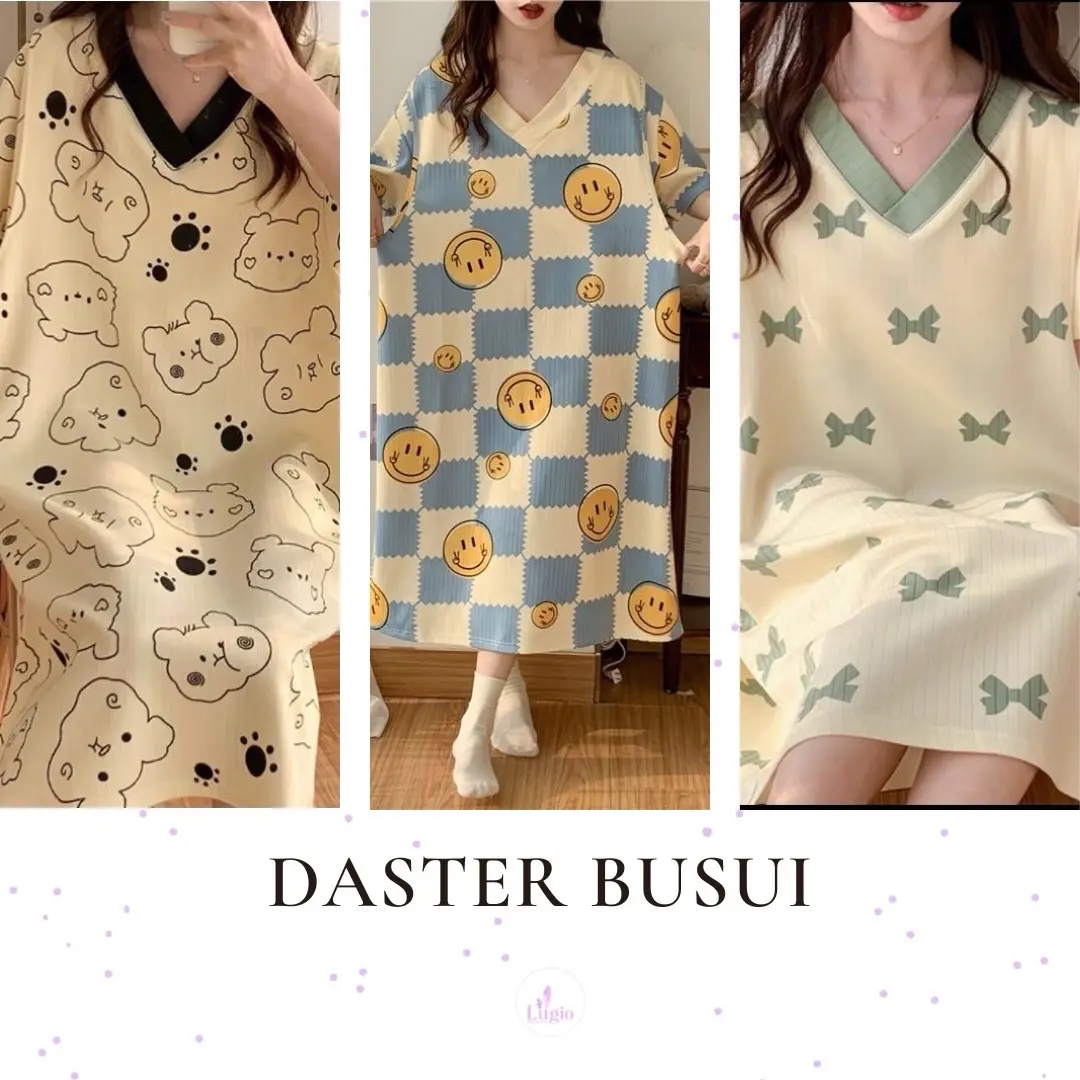 [LG209-Lugio] Daster  Bunda Bumil/Busui  - Pakaian Ibu Menyusui