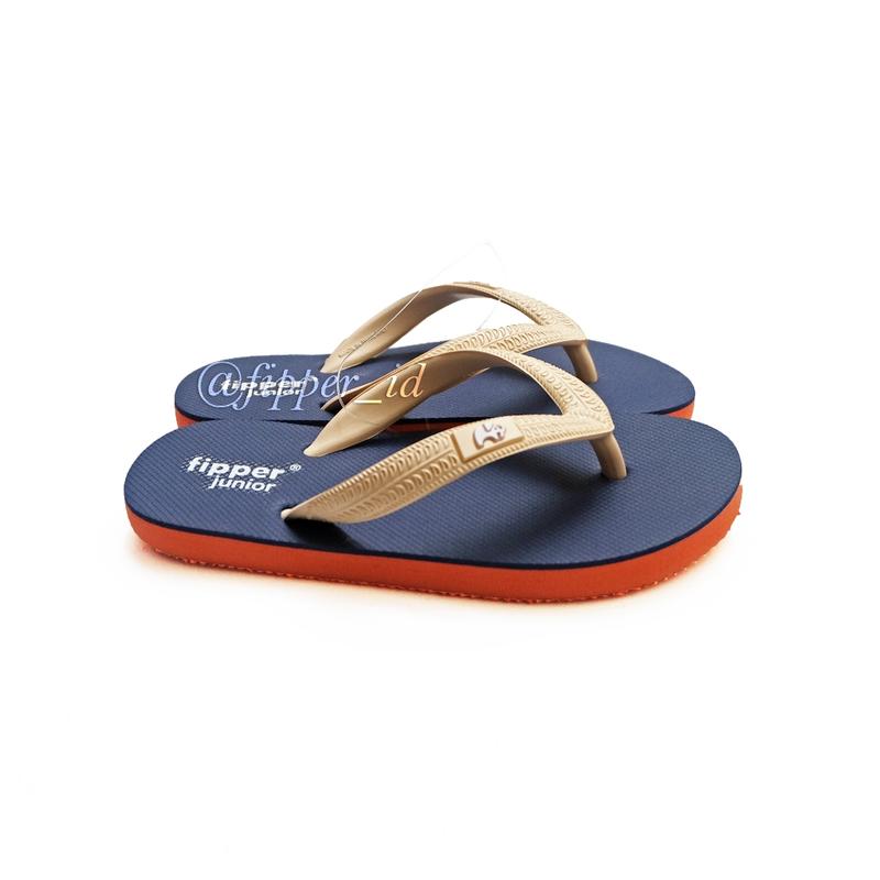 Fipper - Junior Navy / Peach Salmon / Peach Puff 1
