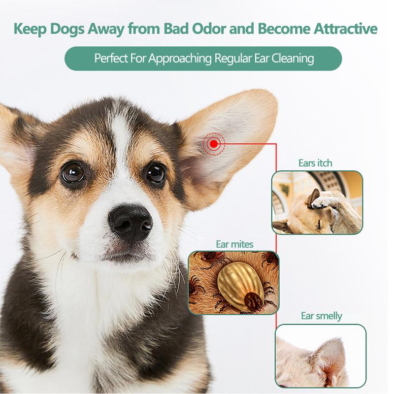 130 Pcs Pet Eye Wet Wipes Dog Cleaning Paper Cat Tear Stain Remover Soft Non-intivating Cleaning Towels Portable Grooming Supplies Pets Accessory #434749 3