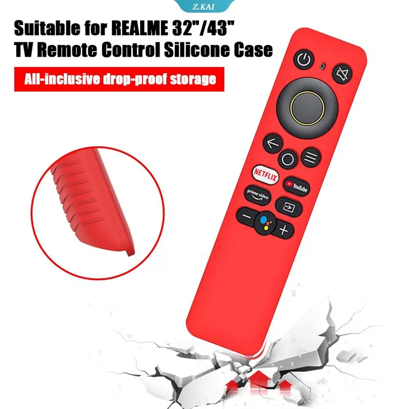 Case Pelindung Remote Control Smart TV Bahan Silikon Untuk Realme 1