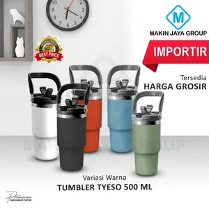 Vacuum Flask Stainless TYISOO Mug 600ML MJG8050 - Coffee Cup Sport Thermos Mug Steel Double-layer Insulated Cup Car Water Bottle