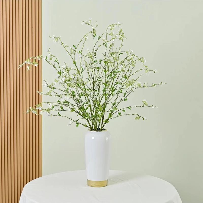 Cành Tuyết mai nhiều nhánh hàng đẹp Decor Decor Phòng Trang Trí Nhà Decor Bàn