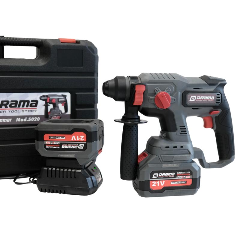 Máy khoan bê tông pin Drama 5020 pin 15cell Plus dòng xả cao pin 6Ah