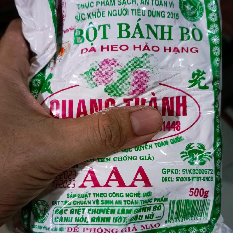  Combo 20 bột gạo bánh bò Quang Thành 500g 
