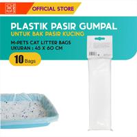Gambar M-Pets Cat Litter Bags for Cat Tray 60x45 cm / Plastik Bak Pasir dari M-Pets Volk Pets Indonesia Kota Tangerang 2 Tokopedia