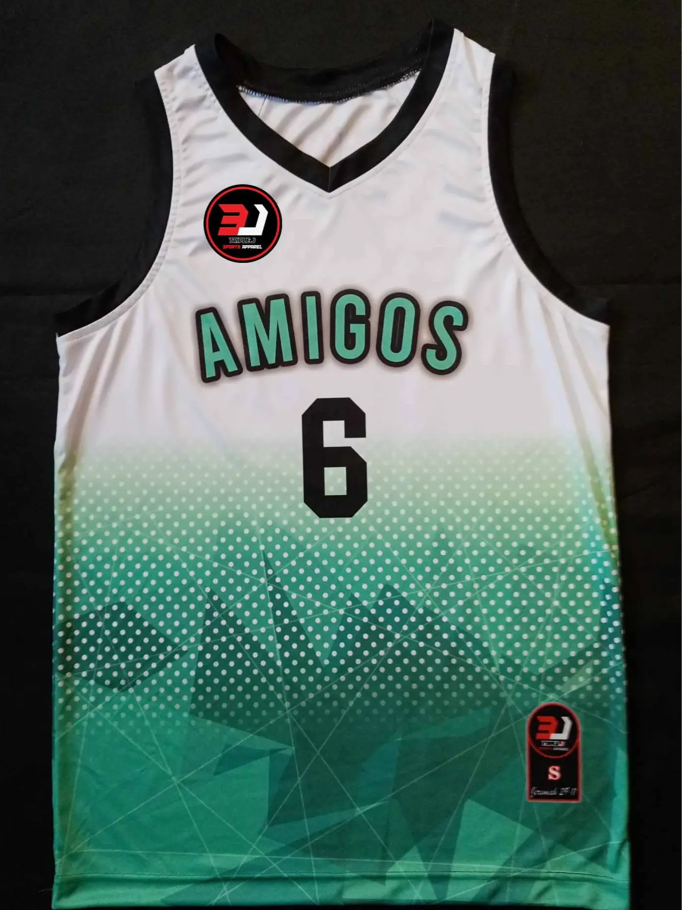 AMIGOS JERSEY FULL SUBLIMATION (FREE CUSTOMIZED: TEAM NAME & NUMBER)